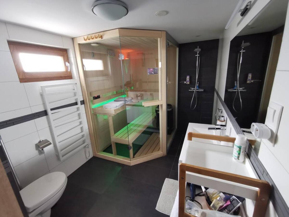 Une Maison A Colombages - Cosy, Lumineuse Et Sauna Kesseldorf Luaran gambar