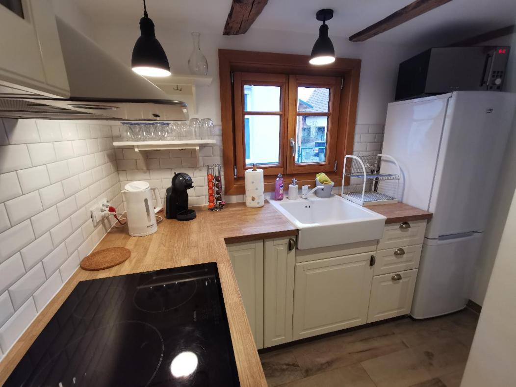 Une Maison A Colombages - Cosy, Lumineuse Et Sauna Kesseldorf Luaran gambar