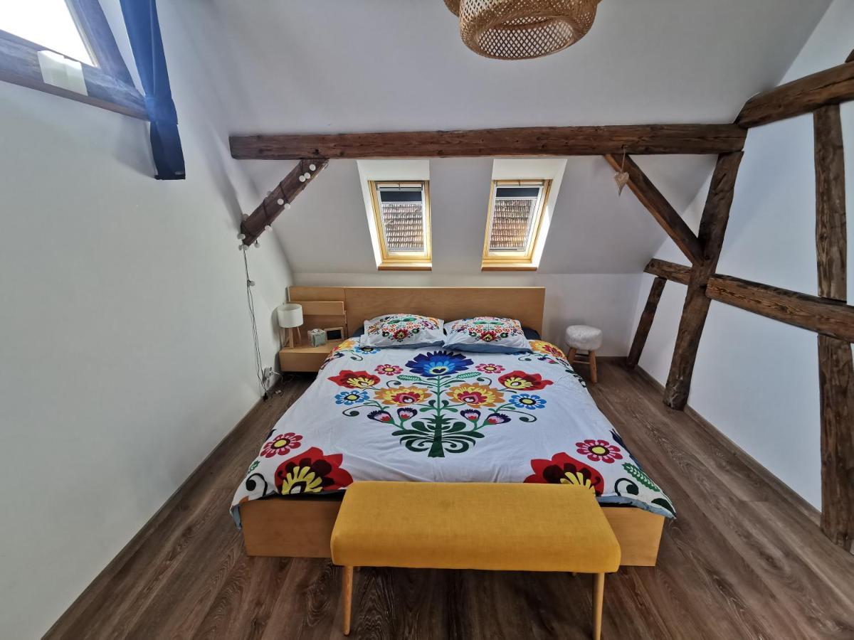 Une Maison A Colombages - Cosy, Lumineuse Et Sauna Kesseldorf Luaran gambar