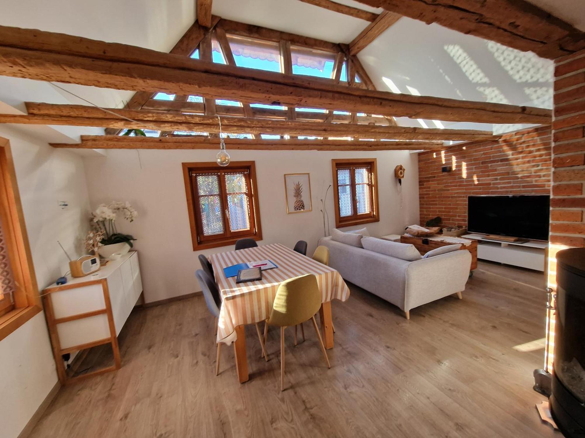 Une Maison A Colombages - Cosy, Lumineuse Et Sauna Kesseldorf Luaran gambar